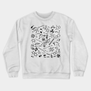 Chemistry Background 2 Crewneck Sweatshirt